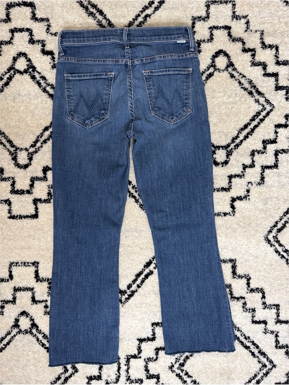 Mother Jeans The Insider Crop Step Fray in Girl Crush Size 27 - Picture 3 of 9